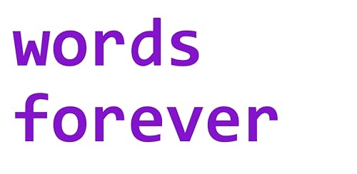 Words Forever – vue 7