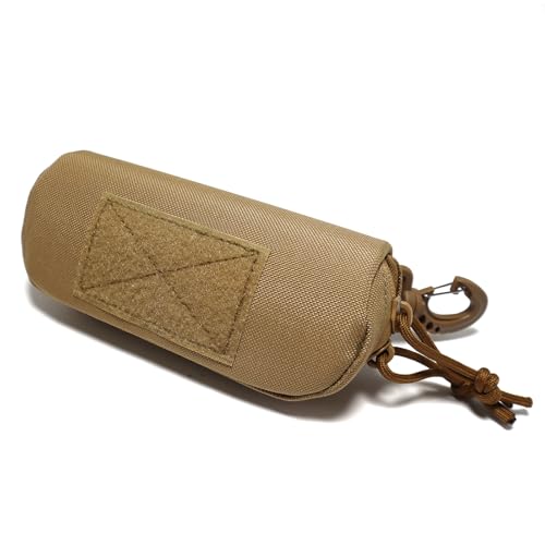 Image of Tactical Molle Glasses Case Tactical Eyeglasses Case Shockproof Sunglasses Carrying Protective Box with Clip