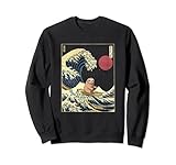 Photo Gallery bradipo kanagawa wave divertente surf animale felpa Photo Gallery bradipo kanagawa wave divertente surf animale felpa