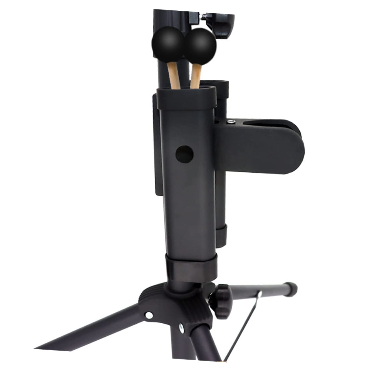 Soporte para Baquetas Portátil Clip Resistente para Batería, Adecuado para Salas de Ensayo y Escenarios