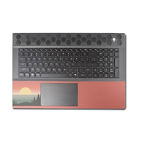 Image of MightySkins Skin Compatible with Alienware M18 R1 (2023) Full Wrap Kit - Sunset Forest | Protective, Durable, and Unique Vinyl Decal wrap Cover | Easy to Apply & Change Styles | Made in The USA
