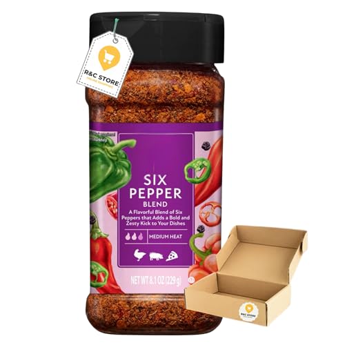 Six Pepper Seasoning Blend 8.1oz