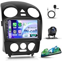 Rimoody 4G+64G Android Car Stereo for VW Volkswagen Beetle 2004-2010, 9 1280x720 Incell Screen with Physical Buttons, Wireless Carplay Android Auto GPS Bluetooth FM RDS EQ WiFi Type-C Backup Camera