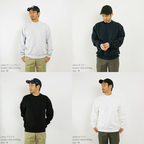 ロサンゼルスアパレル HF07 14オンス ヘビーフリース クルーネック スウェット の商品画像 5