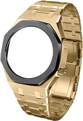 GA2100 Mod Kit de montre en métal pour remplacer la résine usée