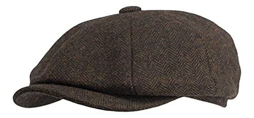 Casquette gavroche marron confortable pour protéger du froid avec style - 5