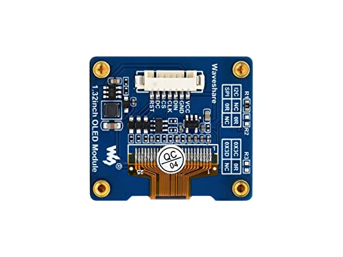 Image of 1.32 Inch OLED Display Module for Raspberry Pi /Arduino /STM32 128x96 16 Gray Scale SPI I2C Interface
