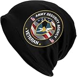 CAILIZHAOA Us Army Security Agency Veteran Beanie Hat Unisex Pullover Hat