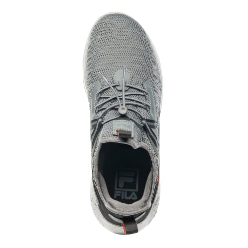 Fila V.Track 3.0 Tênis Masculino, Cinza (Grafite/Preto/Coral), 40