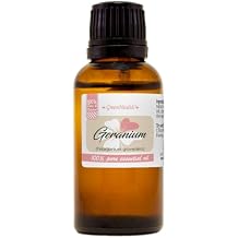 Geranium Essential Oil 1 fl oz 30 ml Glass Bottle 100% Pure Essential Oil - GreenHealth
