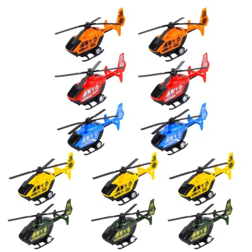PERSELOSO 12 Stück Spielzeug Helikopter