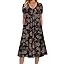 Black Floral Print
