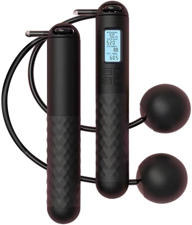 Relativelk Jump Rope, Jump Rope with Counter, Jump Rope with Counter, Jump Rope with Gravity Ball, Jump Ropes for Fitness