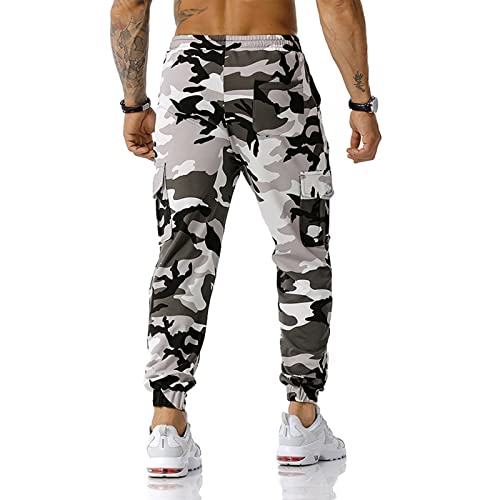 Ykaritianna Men's Cargo Pants With Pockets Athletic Workout Track Pants Gym Training Pants Fashion Jogger Sports Outdoor Trousers Men Joggers Chino Cargo Pants Track Jogging Pants Casual Pants #TOP4