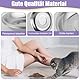 Katzennapf Edelstahl - 6 Stück Edelstahl Teller Katze - 16 cm Futternapf Katzennapf Flach Breit - Katzen-Nassfutternapf Haustier-Futternapf - Edelstahlersatznapf Trinknapf für Katzen Kleine Hunde