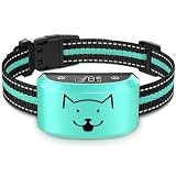 Dog Bark Collar，BXQ Bark Collar for Large Dog with 4 Training Modes and 8 Sensitivity, Rechargeable Humane Barking Collar with 8 Levels for Vibration&Shock, Waterproof Anti Bark Collars for Dogs