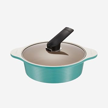 Happycall Arbor Blanc Ceramic Low Pot Mellow Mint, 24cm/ 3.1L