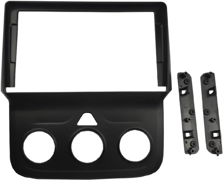 Compatible 2 Din Radio Fascia Frame for Dodge for RAM 5500 2013-2019 Car Accessories Interior Replacement Meter Kit 9 INCH Audio Faceplates