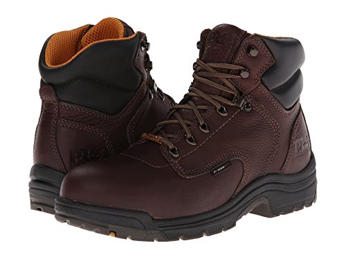 Timberland PRO Timberland PRO Men's Titan 6 Inch Alloy Safety Toe Waterproof Work Boot, Dark Mocha, 15 M
