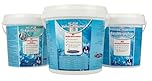 AQUA CLEAN Probierset 3tlg. AC PUR Zauberpulver 1kg, AC-PUR Vollwaschmittel 1kg & AQUA CLEAN PUR T3 - Rohrreiniger 1kg