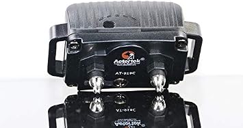 Aetertek 1100 Yard Remote Dog Trainer with Waterproof Rechargeable Dog Training Shock Collar Trainer with AUTO Anti-BARK (AT-919C One Dog Set)