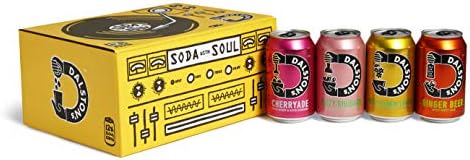 Dalston's Soda Variety Pack (12 x 330ml - Rhubarb, Cherry, Elderflower) - Real Squeezed Fruit - Under 50 Kcal - No Added Sugar - No Artificial Sweeteners - Low Calorie - Gluten Free