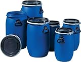 weithalsfass 120 l maße Fass mit x/s Gefahrgutachten Kunststoff-Weithalsfass PE 120 L blau m. UN-Kennzeichnung