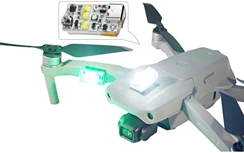 VIFLY Drone Strobe Light, Anti-Collision Light for Night Flying, Fits DJI Mini 3 Pro/2/SE/Air 2S/Air 2/Mavic 3/2 (3pcs Pack)