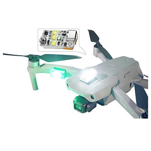 VIFLY Drone Strobe Light, Anti Collision Light for FAA Drone Night Flying, Fits DJI Mini 3 Pro/Mini 2/Mini SE/Air 2S/Mavic Air 2/Mavic 3/Mavic 2 (1pc Pack)