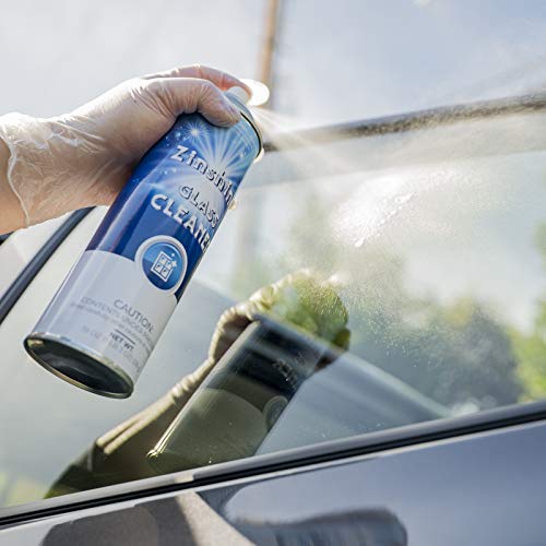 Ammonia Free Glass Cleaner, Zinshine Window Cleaner Spray Streak Free For Tinted Windows/Mirror/Automobile/Stove Top, 4 Packs(19 Oz/Pack) #TOP2