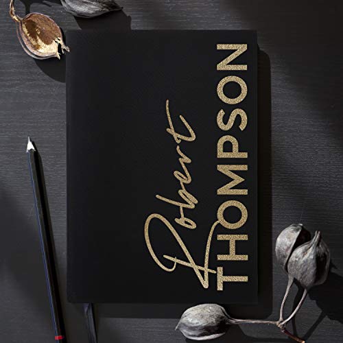 Personalized Leather Journal, Dark Brown, Lined Pages - Notebook For Women, Men, Traveler - Customized Journals To Write In For Women, Diary For Girls - Birthday, Best Friend, Mother, Office Gift #TOP4