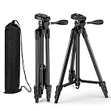Elikliv Laser Level Tripod with Carry Bag, Elikliv Lightweight Adjustable Aluminum Alloy Tripod Stan