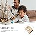 HEANUJJ Wooden Mooring Tools Scale Display for Small Lightweight Model Ship Kits and Tent Fixing