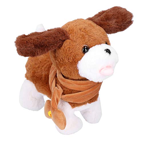 Brinquedo para cachorros de pelúcia, cachorros de estimação eletrônicos interativos, bebês para cria