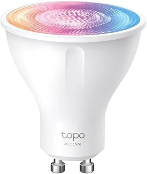 Tapo L630, Ayarlanabilir Parlaklık, Çok Renkli, GU10 Lamba Tabanı, Uzaktan Kumanda, Enerji Tasarrufu, Alexa ve Google Home ile Çalışır, Hub Gerektirmez, Akıllı Wi-Fi Spot Işığı