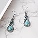 Spring+Sale+2025 Wish+List Handmade Bohemian Brown Ethnic Earrings for Women Vintage Geometric Dangle Earring Trendy Boho Vintage Jewelry Gift Subscribe+and+Save+subscriptions