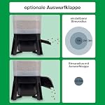Wagner Green Solar Teich Futterautomat Automatic Fishfeeder 6 Liter, programmierbarer Futterspender für Fischfutter Pellets… – Bild 2