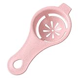 ✔Einfach zu Reinigen und Lagern: Sie müssen den Eiersieblöffel nach Gebrauch nur mit Wasser abspülen und auch es ist spülmaschinenfest. Das Loch Design des Griffs, einfach zu lagern und aufzuhängen.