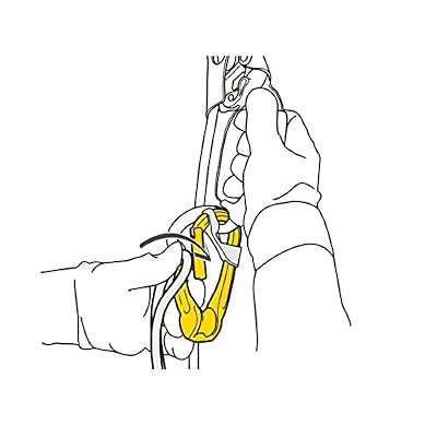 Petzl ROLLCLIP A Pulley Carabiner - Triact-Lock (Gate Side Opening)