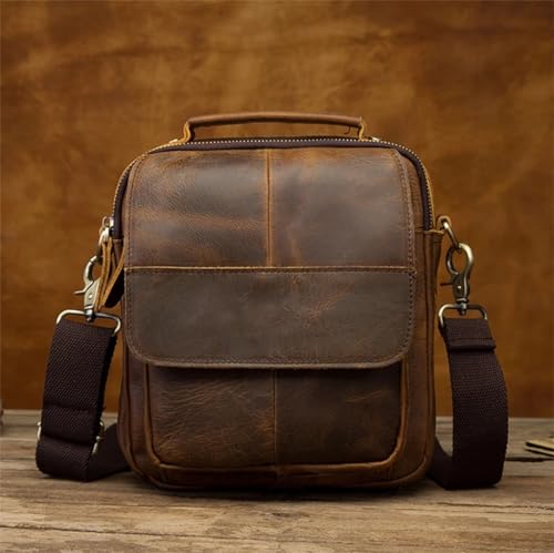 Bolso casual bandolera para hombre blanco con estrella miniatura 3