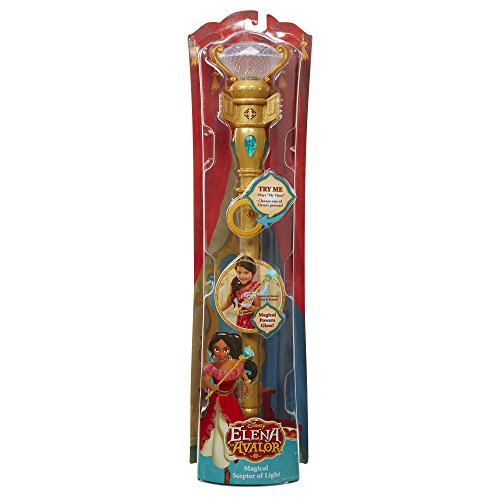 Elena Of Avalor Disney Magical Scepter Of Light With Sounds, Multicolor (01838-1-Soc), 36 Months To 72 Months #TOP4