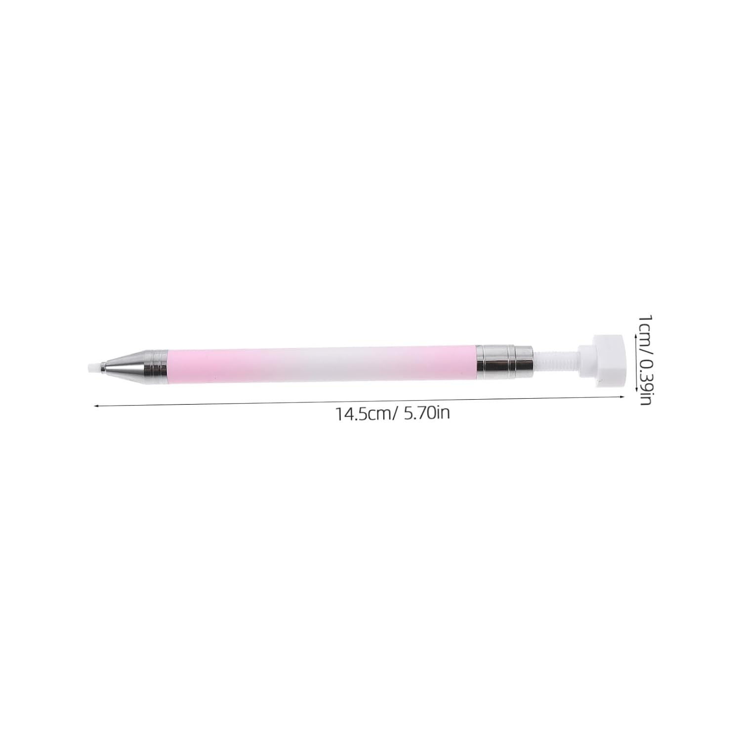1set Rhinestone Picker Dotting Pen Kit Refillable Wax Pencil for Nail Art Ergonomic Design for Easy Rhinestone Placement Natural Nails