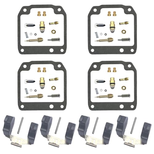Kit réparation carburateur moto Yamaha XJ400 stabilisateur de pointeau et flotteur