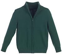 Algopix Similar Product 3 - Gioberti Boys Knitted Full Zip 100