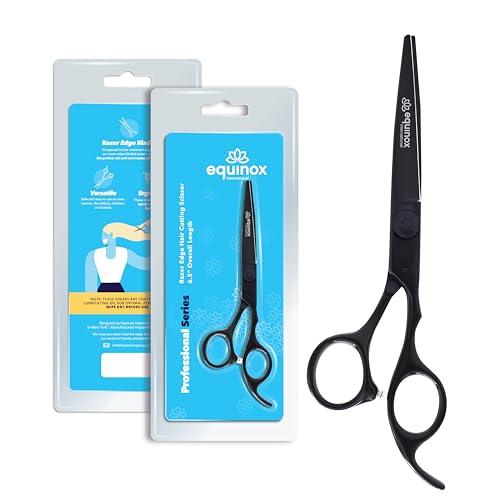 Equinox Barber & Salon Styling Series Barber Hair Cutting ScissorsShears 6.0 Overall Length product thumbnail 14