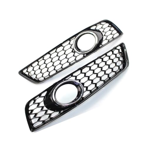 Paire de grilles pour feux antibrouillard avant A3 et 8P 2009-2013 calandre type 2