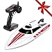 FUNTECH Remote Control Boats 2.4GHz Radio Control Boat High Speed 18+ mph Electric RC Boats for Pools,Lakes,Rivers for Kids,Adults,A Must for Outdoor Adventure