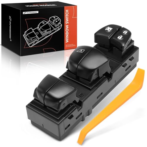 A-Premium Driver Side Master Power Window Switch Compatible with 2013-2018 Nissan Altima, 2013-2020 Pathfinder Rogue Sentra Juke Leaf, with 1 Auto, Replace# 25401-3TA5A, 25401-3SH1A, 25401-3NF0A