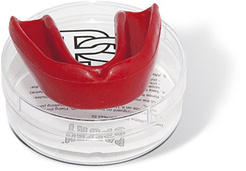 Paffen Sport ALLROUND MINT Zahnschutz, rot, für Erwachsene – Made in Germany
