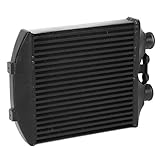 Fabricación profesional: la presión del intercooler se prueba a 4 bar, no hay fugas y se puede adaptar a una variedad de aplicaciones.